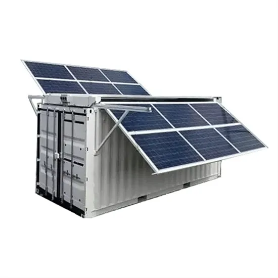 Marshall islands outdoor solar container module installation